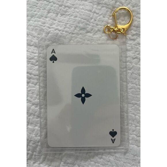 Authentic Louis Vuitton Murakami Ace of Spade Playing Card Keychain or Accessory - Picture 3 of 6
